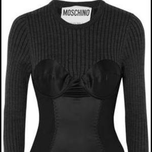BRAND NEW MOSCHINO SEXY BODYCON BUSTIER DRESS